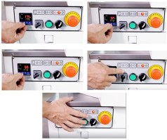 Полуавтоматический нож для запайки и обрезки BZJ5038B и BSE5040A